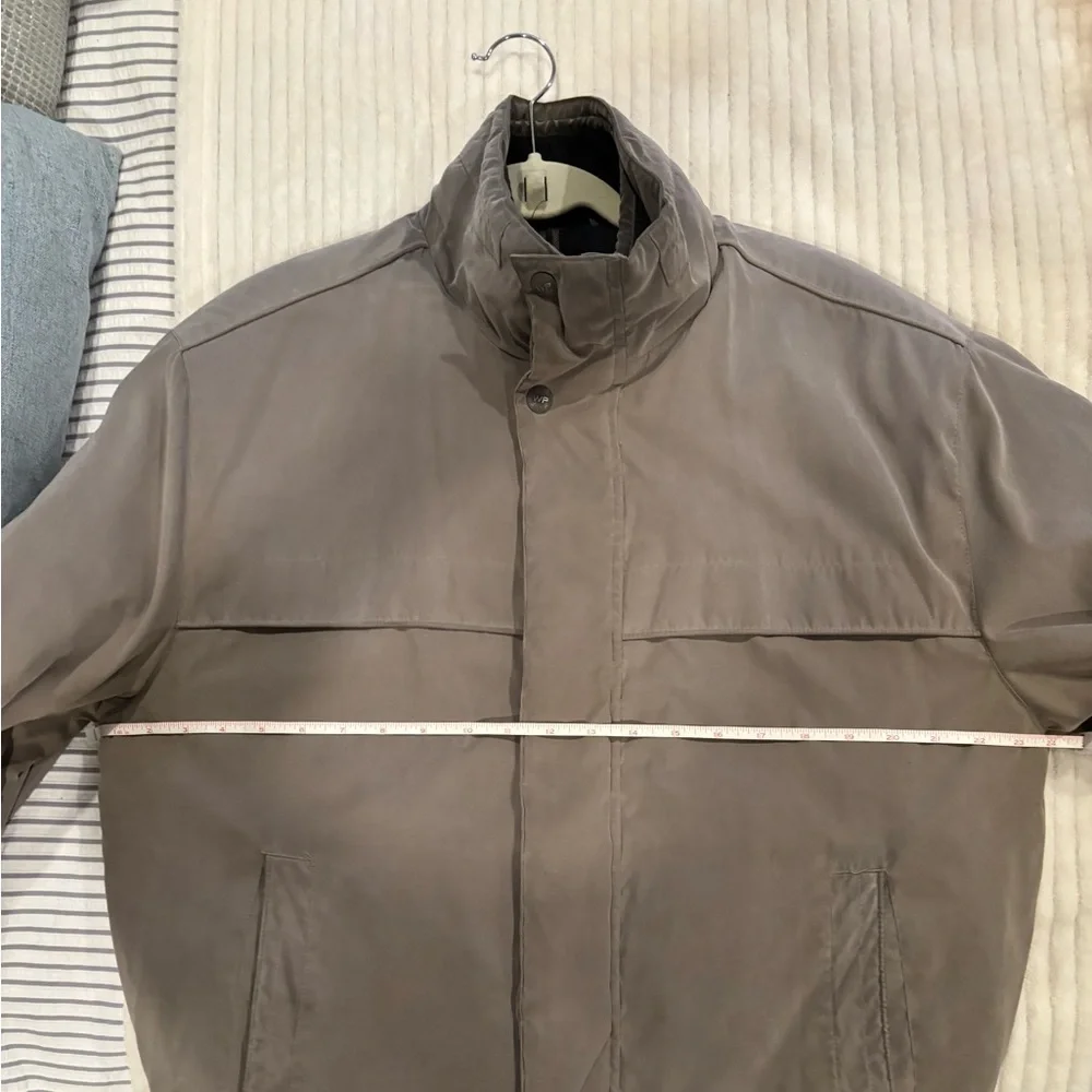 Weatherproof Men's Taupe with Brown Interior Bomber Jacket - Picture 11 of 14